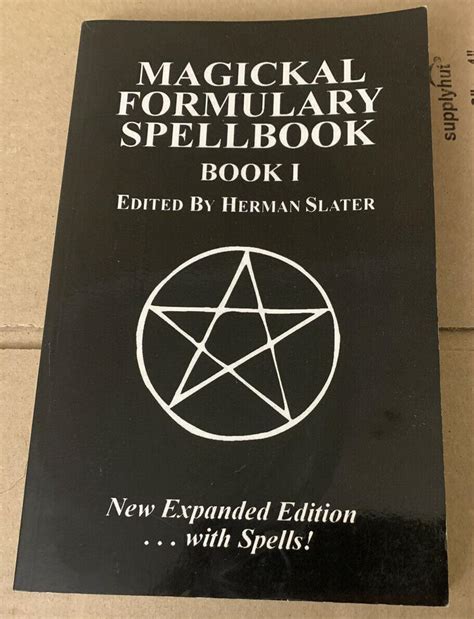 magickal formulary herman slater